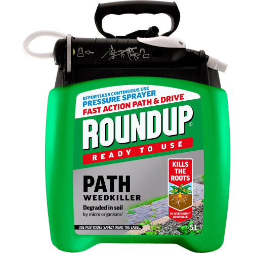 Roundup Roundup Path Weedkiller 5 Litre Pump 'N Go, Ready to Use