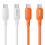 60W 480Mbps USB-kabel USB naar USB C-kabel Type C Snel-Wit 7