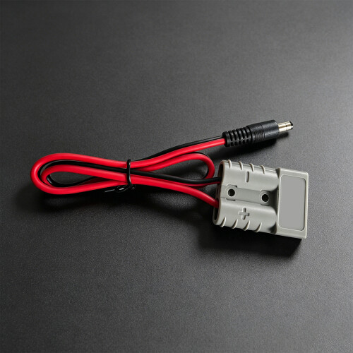 Plug DC5.5X2.1Mm Male Adapter Cable For Golf Carts-50cm 2
