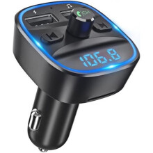 Bluetooth FM-lähetin - CLOUDSEMI - Radiosovitin - Autolaturi - Handsfree-laite - SD/USB