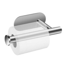 WC-paperiteline - 304 ruostumatonta terästä - itseliimautuva - ei porausta vaadi - moderni muotoilu