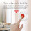 Tuya Smart WiFi Security SOS Button, APP Emergency Scene Linkage Smart Switch, Built-in Rechargeable Battery, Panic Alarm Button 4