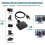 Διαχωριστής HDMI 1 σε 2 Έξοδος, Διαχωριστής HDMI 4K HDMI 3D Διαχωριστής για Διπλές Οθόν 2