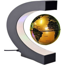 Magneettinen kelluva valaistu pallo LED-valoilla koti- ja toimistokoristeeseen PZCC