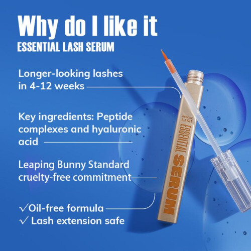 Eyelash Care Solution Growth Thickening Nourishing Repair Gentle Non-Irritating 1
