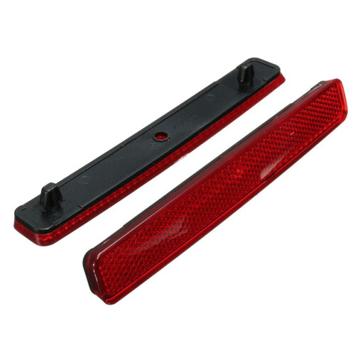 4Pcs Rear Bumper Reflector Tail Light Bars Brake Parking Warning for- / /Transporter T5 1