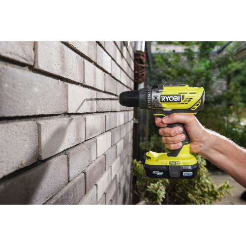 Ryobi Ryobi R18PD3-0 ONE+ 18V Cordless Compact Percussion Drill (Body Only),Hyper Green 1