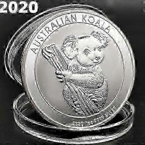 Κοάλα 1 ουγκιά Silber 2020 Αυστραλία 1 δολάριο Silber ST / BU+ (-HANKER) 1