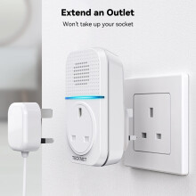 TECKNET Wireless Doorbell No Battery Required SelfPowered Door Bell Pl