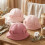 Sun Protection Hat Bear Ear Basin Hat with Straps-Taropurple 10
