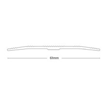 61mm Extra Wide Metal Doorbar Cover StripTrim Gold