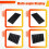 3X Suporte de Base de 2,8 Polegadas para NMMiner com 6 Slots para Minerador Solo de Criptomoedas Bitcoin da NerdMiner. Suporta Até 6 NMMiner com 6 10