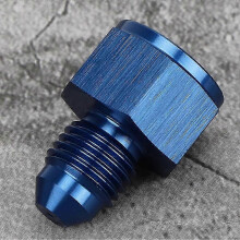 Metal 4AN Inline Oil Inlet Restrictor Straight Fitting 4AN Male to 4AN Female 0.035in