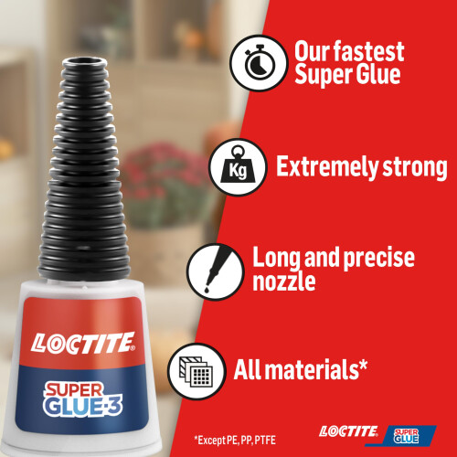 Loctite Loctite Precision Super Glue 5g – Clear Strong FastSetting Liquid Adhe
