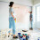 AHAQU 2 Roller Plastic Dust Sheets for Decorating, 4 x 20m/13 x 65ft Large Plast 6