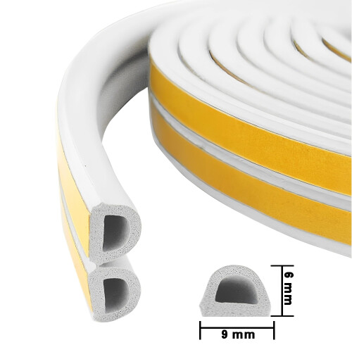 Weather Stripping Tape Doors Windows Draught Excluder SelfAdhesive Ant