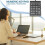 USB Wired Numeric Keypad Numpad 18 Keys Digital Keyboard for Accounting Teller Laptop Windows Android Notebook Tablets PC (Black) 8