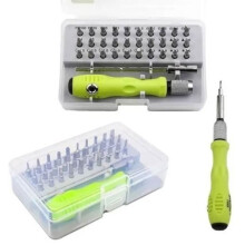 32-piece precision magnetic screwdriver set, mini screwdriver with adjustable handle