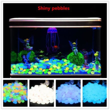 Decorative Pebbles - Fluorescent Stone - 100 Pieces - Non-toxic Resin - Purple