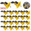 Tile Leveling System - QINGQUE - 50 Pcs - Reusable - Yellow 1