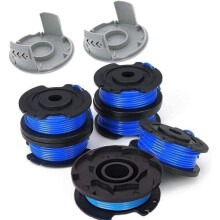Pack Replacement Spools for 0.065 inch Line Trimmer for Ryobi 18v 24v 40v, Compatible With Ryobi One + AC14R[36]