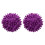 Pack of 2 Fackelmann laundry dryer balls, ref. 54022 1