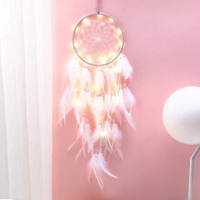 LED dreamcatcher, handmade dreamcatcher for girls, decorative gift