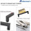 Goldenwarm 15Pack Bathroom Door Handle Black Cupboard Handle Kitchen D 2