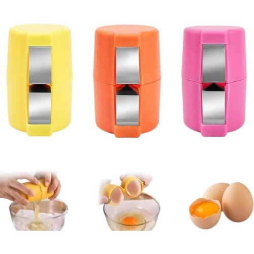 Egg shell opener - Multifunctional - Portable design - Quick separation - Various colors