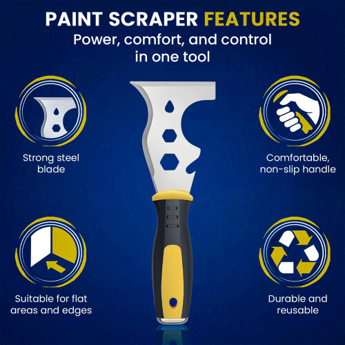 Paint  Varnish Stripper 500ml with 13in1 Scraper Tool Kit – Heavy Duty 1