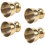 Egg Cups Set Stainless Steel Eggs Hard Boiled Eggs and Soft Tray Tool Holders Kitchen, Gold 1