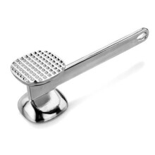 Meat Tenderizer - MOOHOP - Double-Sided Hammer - Stainless Steel - Ergonomic - 19x4.5cm