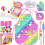 35-Piece Children's Baking Kit, Toy Kitchen Set Including Apron, Chef's Hat, Gloves 1