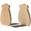 bear-shaped bookends, decorative bookends, wooden shelf 1