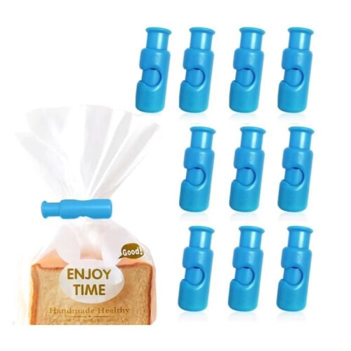 Food Bag Clips - Unspecified - 10pcs - ABS Plastic - Reusable - Effective Seal