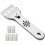 Ceramic Hob Scraper - Glass Scraper with 5 Blades for Scratching Ceramic Cooktops | Scraper for 1