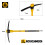 Roughneck Roughneck ROU64352 Pick Axe With Fibreglass Handle 5lbs/2.27kg 2