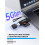 DSRKE SD Card Reader, Micro SD & Memory Card Reader, USB C 3.0 Dual Slot 2