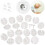 30pcs (25 covers + 5 keys) Childproof Socket Covers with Rotating Mechanism 1
