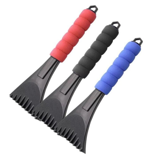 Ice Scraper - 3 pieces - Ergonomic Handle - Non-slip - Suitable for Windshields