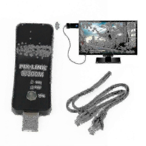 Προσαρμογέας Ethernet για Smart TV Samsung, ασύρματο LAN Dongle για σταθερή σύνδεση WiFi, Plug an 1