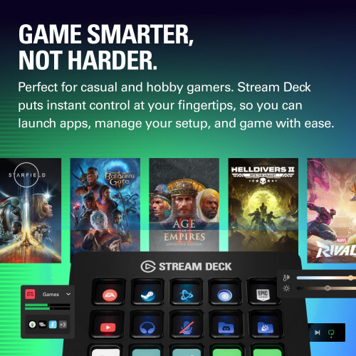 Elgato Stream Deck MK.2 Studio Controller, 15 Macro Keys 2