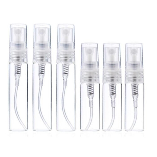 3/5ml Perfume Spray Bottle, Empty Perfume Bottle, Mini Portable Travel Perfume Atomizer Refillable Empty Bottle - wj