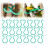 Secure Plastic Plant Clips - Transparent - Pack of 100 1