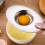 Egg Separator - OMABETA - Stainless Steel - Easy Separation - Practical Design - Dishwasher Safe 1