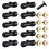 Outdoor Irrigation System Misting System Kit, Brass Spray Nozzle for Garden, Atomizer Nozzle, With 10 1