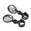 Black Bicycle Mirror - VORCOOL - 2 pcs - Adjustable and Scratch Resistant 1