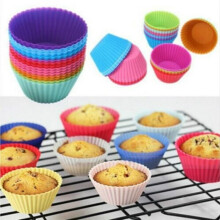 Cake molds - Set of 24 - Silicone - Reusable - Dishwasher and freezer safe