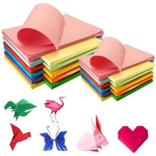 Origami Paper - Unspecified - A4 A5 - 200 Sheets - 10 Colors - High Quality
