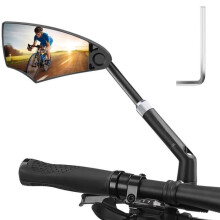 HD Bicycle Mirror, 360 Rotating Electric Bicycle Mirrors for 20-23mm (Left)